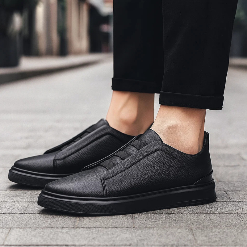Geraldo | Zapatillas Casuales Sin Cordones Con Ribetes en Contraste