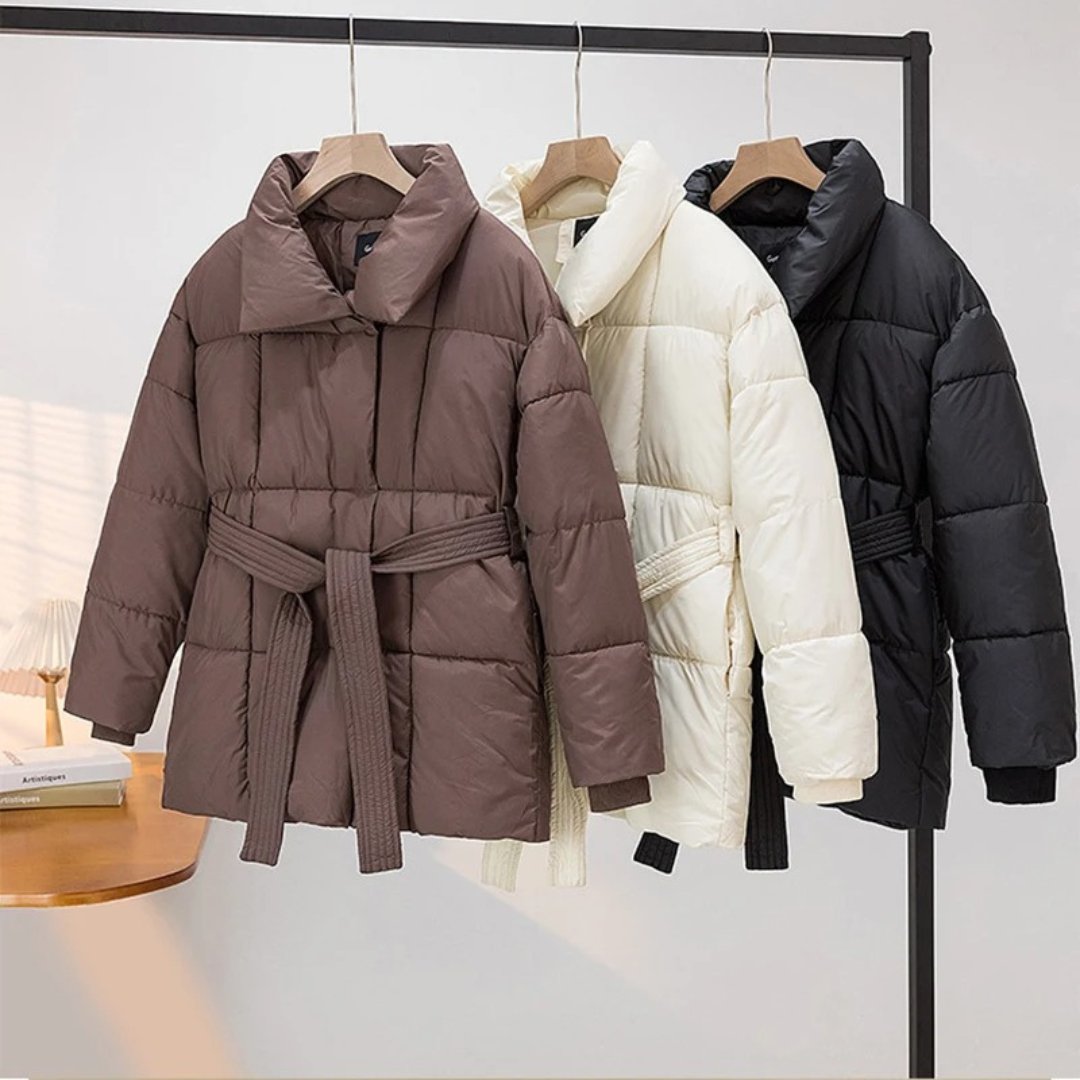 Helieluza | Chaqueta acolchada con cinturón