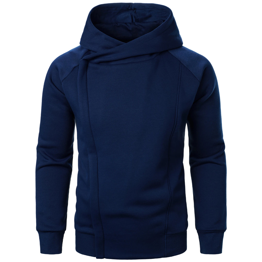 Ragnvald | Sudadera Con Capucha De Manga Larga Y Cuello Cruzado