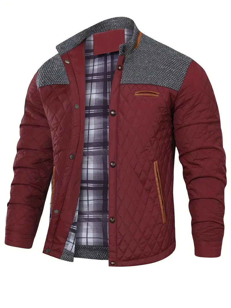 Proctor | Chaqueta Acolchada De Manga Larga Con Cuello Alto