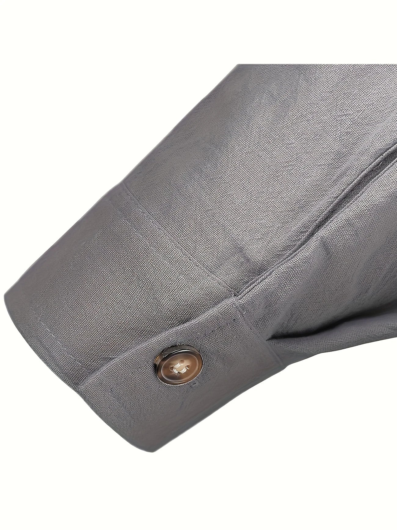 Shayne | Camisa De Hombre Con Cuello Alto Y Botones en La Parte Delantera