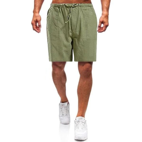 Martin | Pantalones cortos informales de hombre con cordón, hasta la rodilla