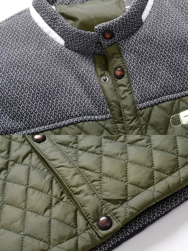 Proctor | Chaqueta Acolchada De Manga Larga Con Cuello Alto