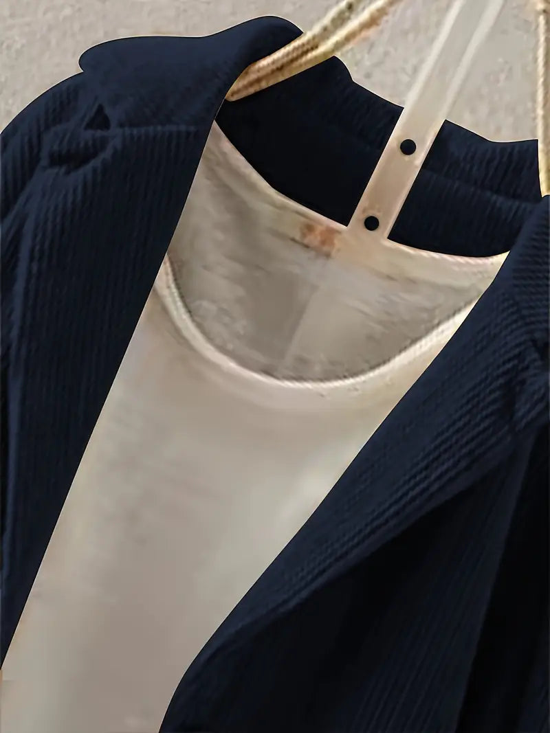 Nehara | Chaqueta Blazer Informal De Pana Con Botones en La Parte Delantera