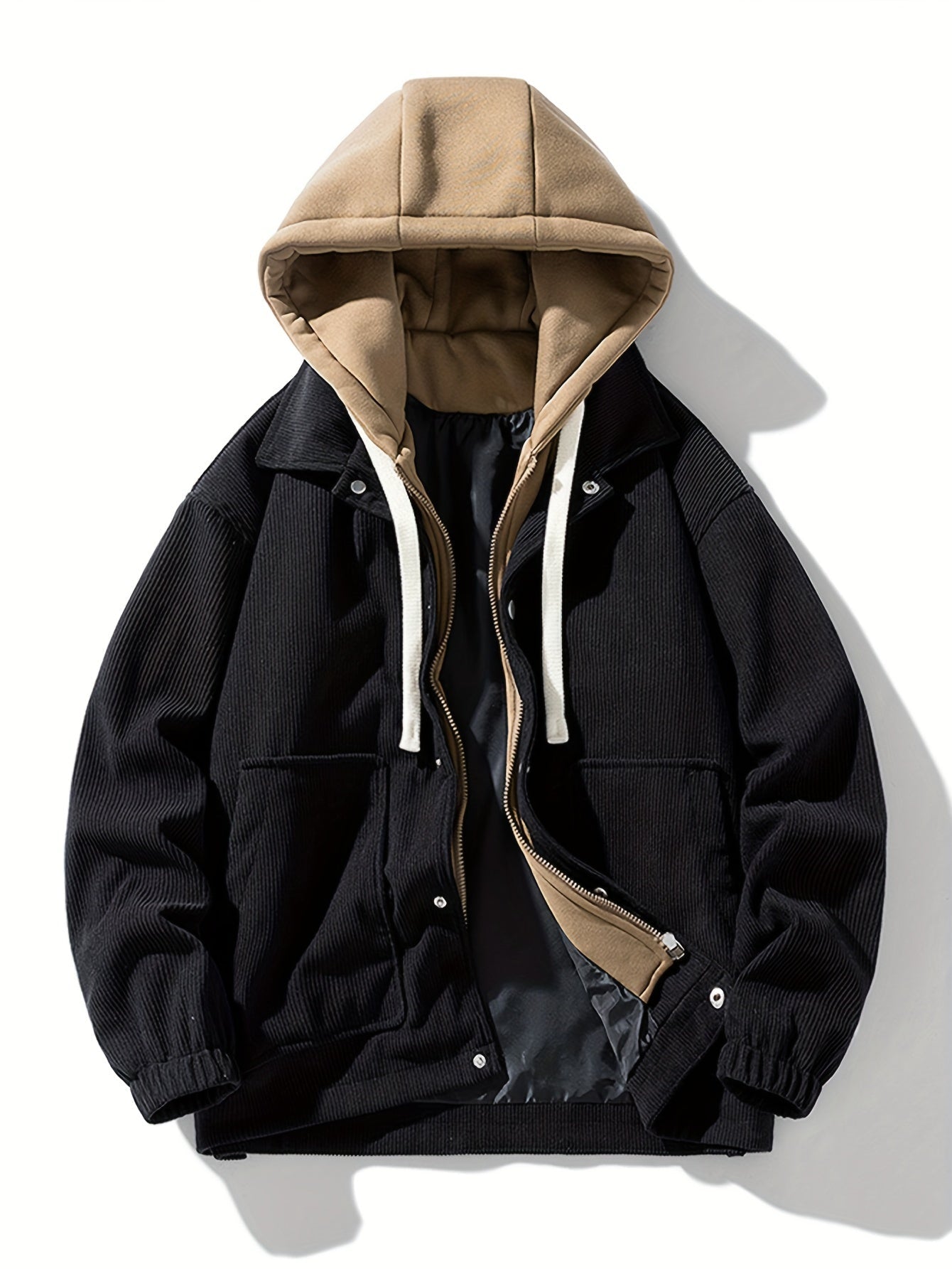 Jacques | Chaqueta de Pana con Capucha Integrada