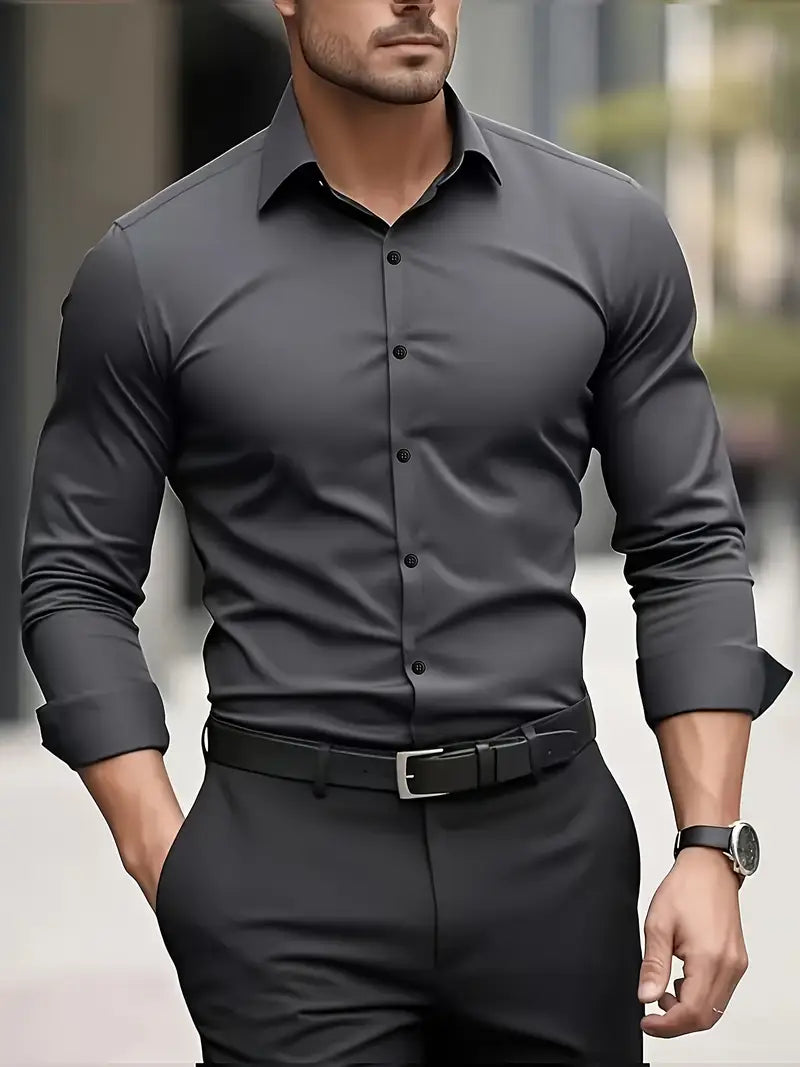 Sam | Camisa de Manga Larga Transpirable