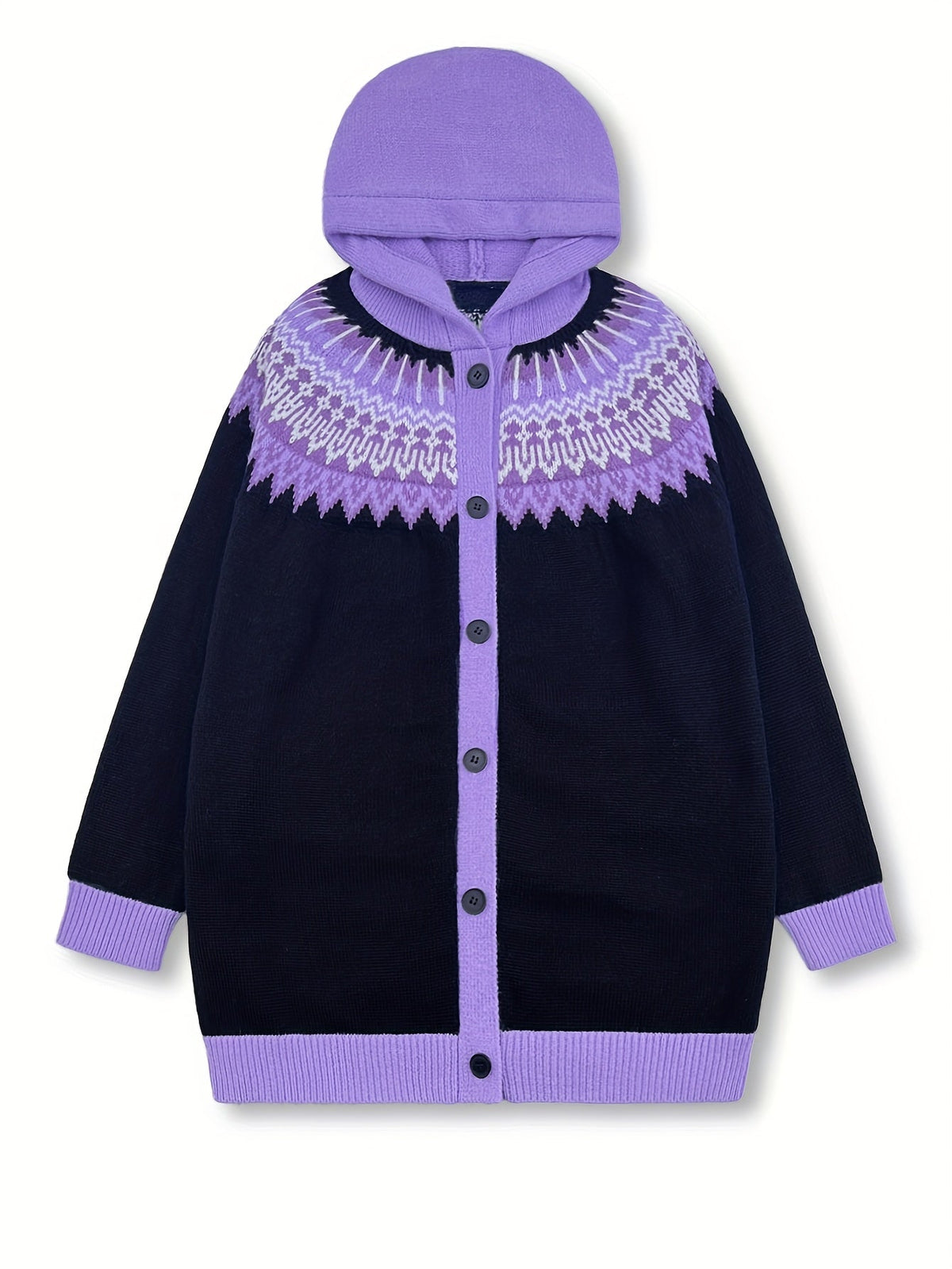 Peneeuva | Suéter de Invierno con Capucha de Manga Larga