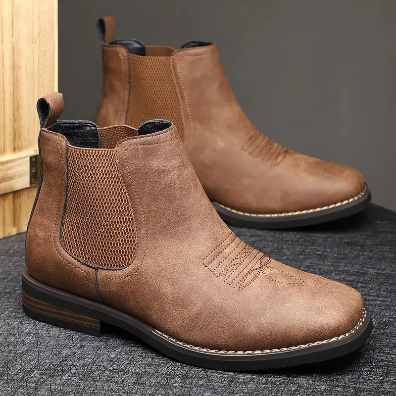 Lawrence - Botines Chelsea Con Paneles Laterales Elásticos