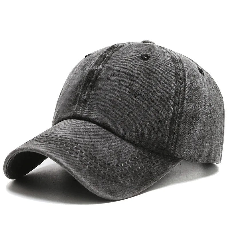 Emirjan | Gorra de Béisbol con Efecto denim Lavado
