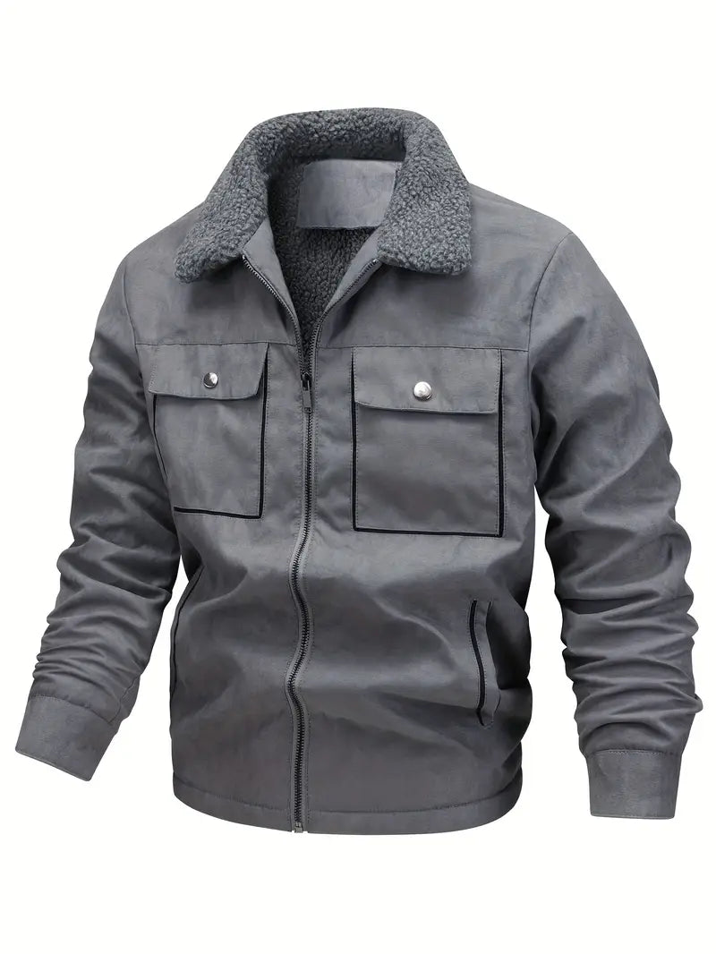 Grigory | Chaqueta Con Cremallera Y Cuello Borg