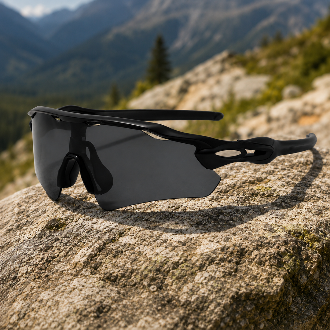 Cryzz | Gafas De Sol Deportivas Envolventes Con Lente Tipo Escudo