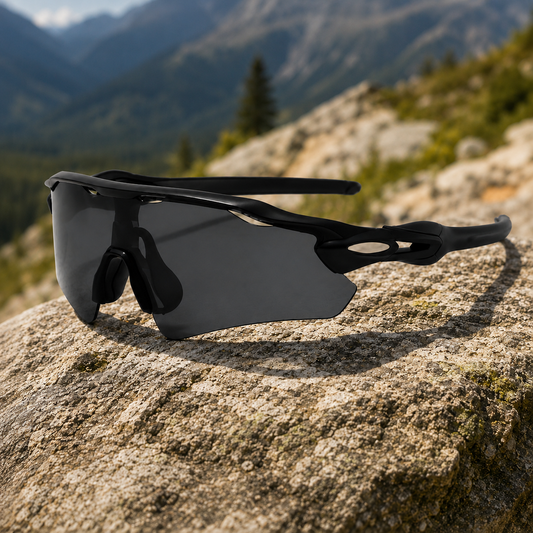 Cryzz | Gafas De Sol Deportivas Envolventes Con Lente Tipo Escudo