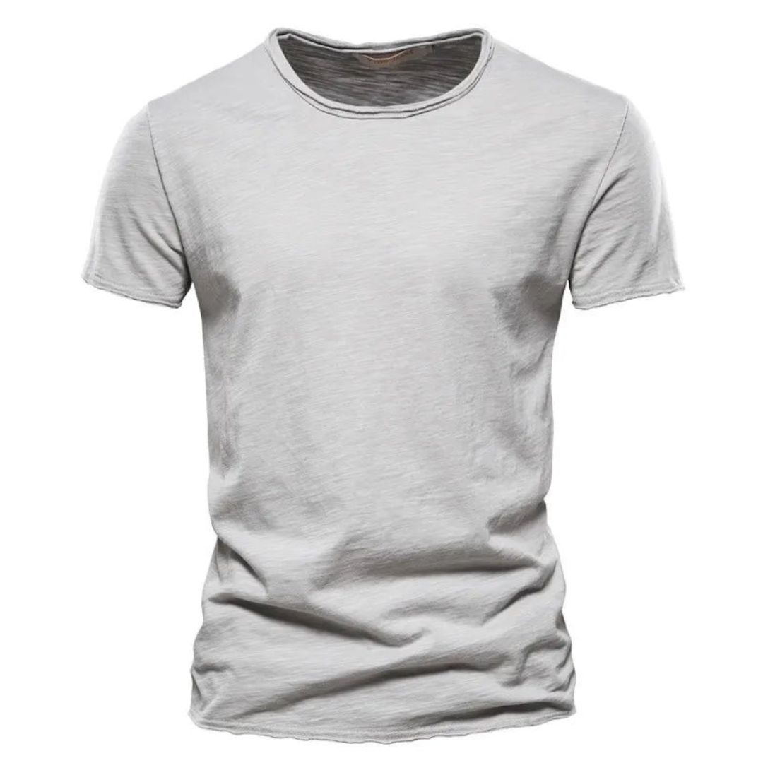 Jonatan | Camiseta Básica Manga Corta Cuello Redondo