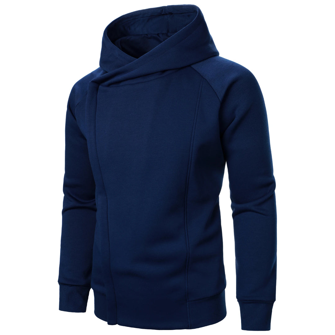 Ragnvald | Sudadera Con Capucha De Manga Larga Y Cuello Cruzado