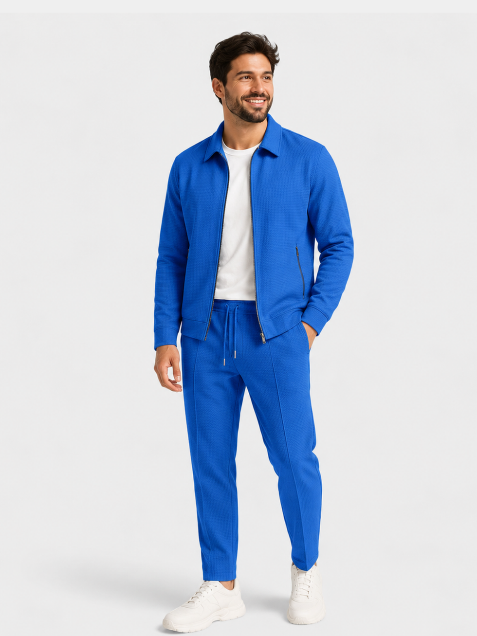 Tobiana | Conjunto De Chándal Con Chaqueta Con Cremallera Y Pantalones Ajustados Con Cordón