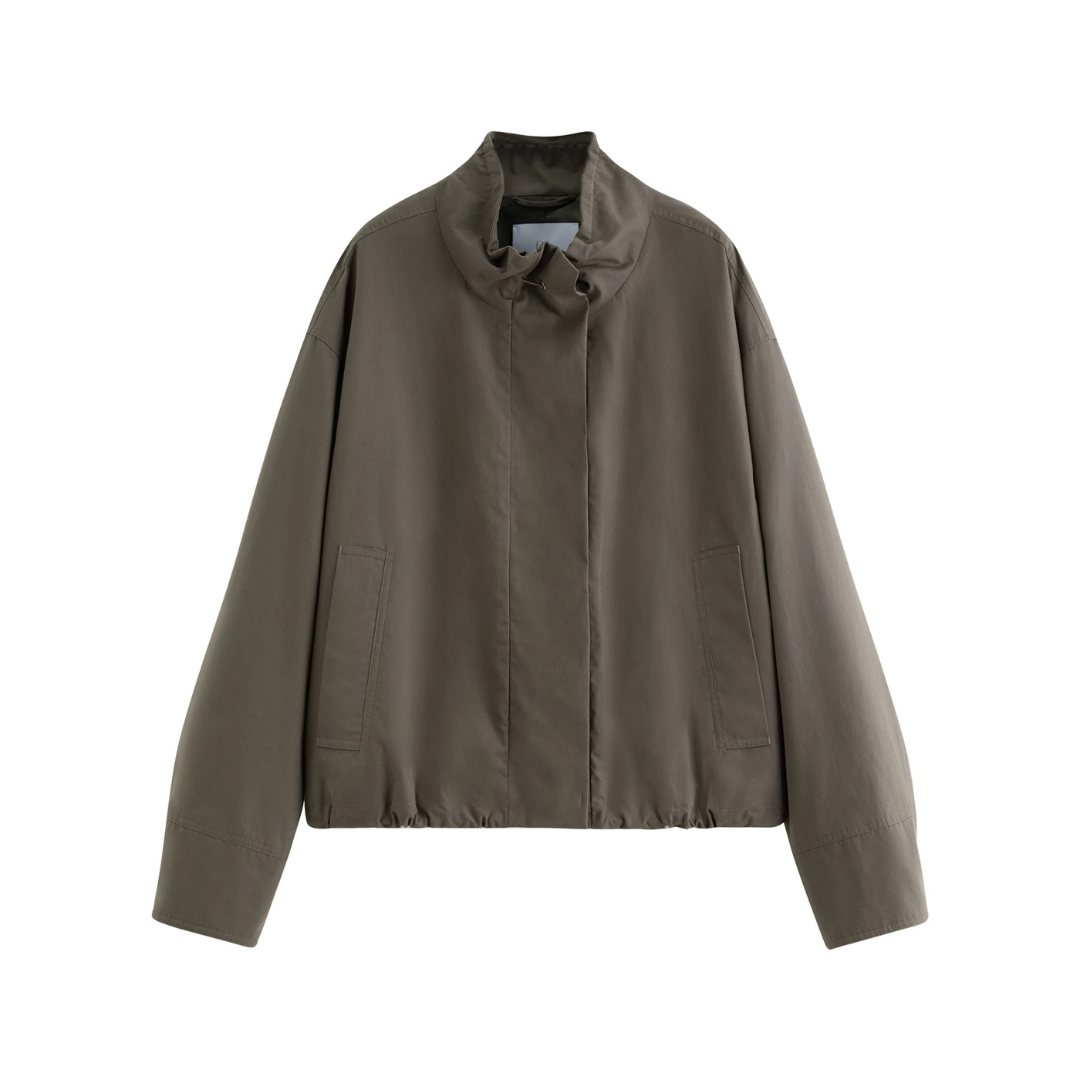 Rosaonova | Chaqueta Utility con Mangas Abullonadas