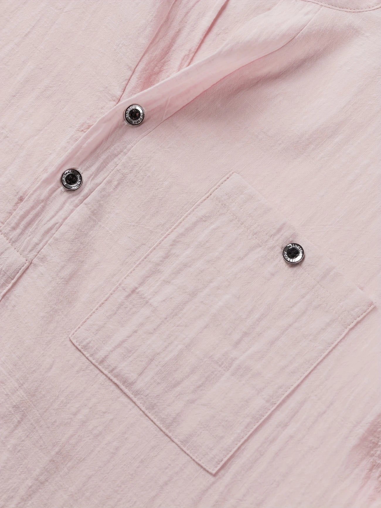 Markos | Camisa Manga Corta Cuello Mao Bolsillo
