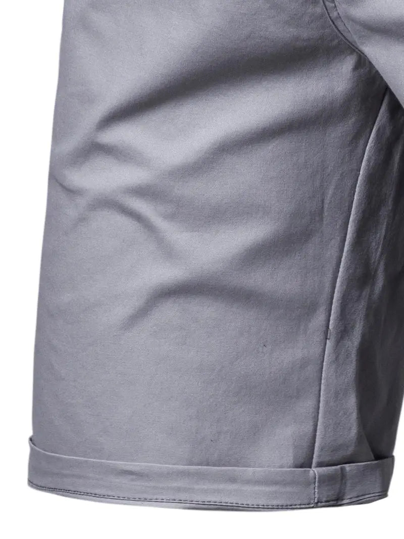 Baird - Pantalones Cortos Informales de Algodón Con Cintura Elástica