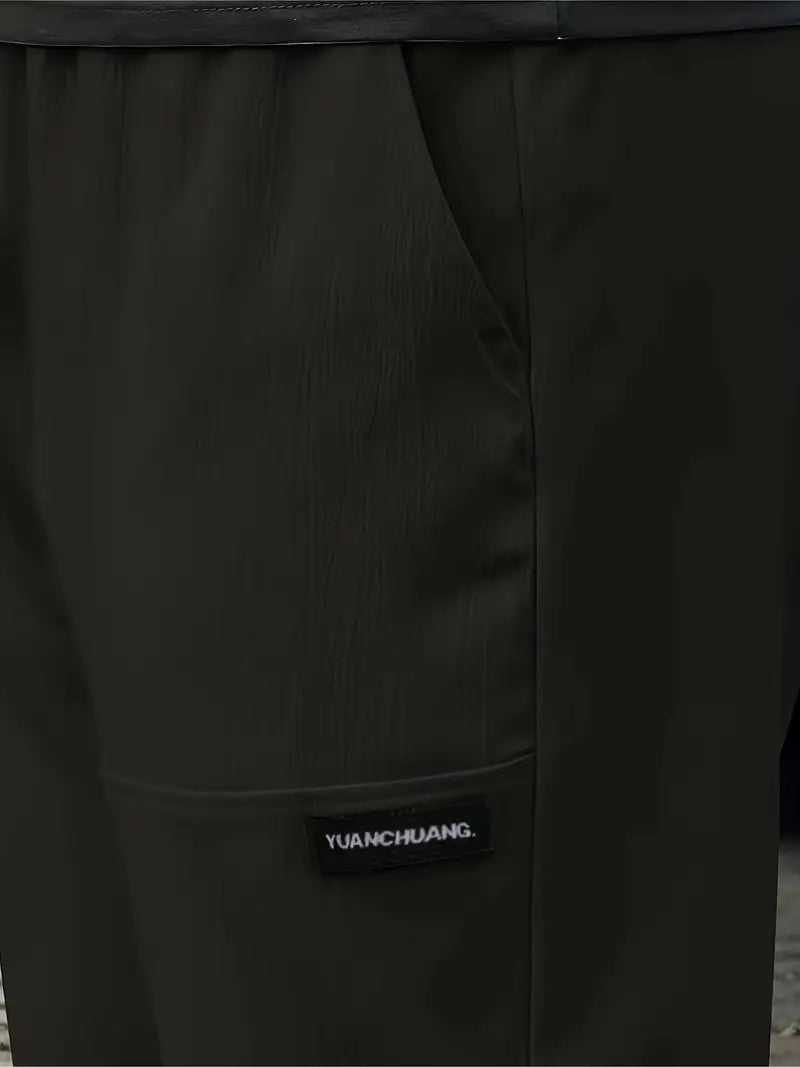 Travys | Pantalones Jogger Rectos Con Cordón y Bolsillos