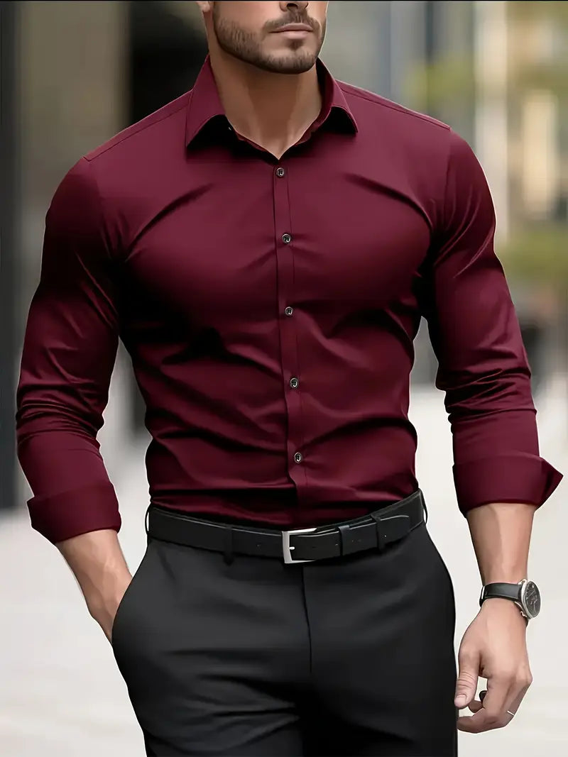 Sam | Camisa de Manga Larga Transpirable