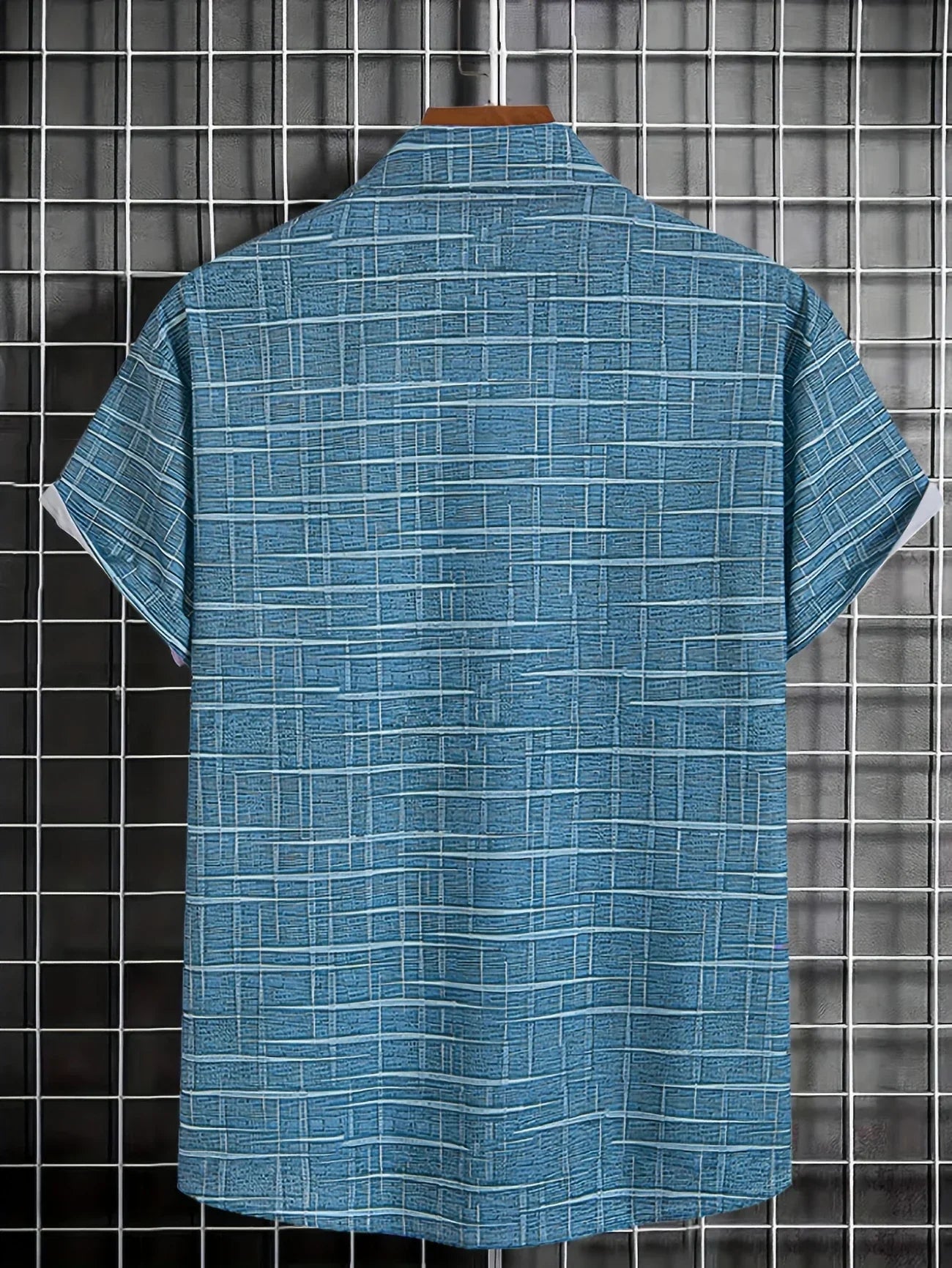 Haroyan | Camisa Hombre Manga Corta Patrón Cuadros