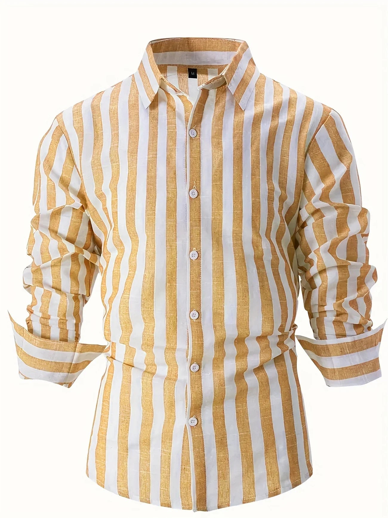 George | Camisa Manga Larga Rayas Verticales