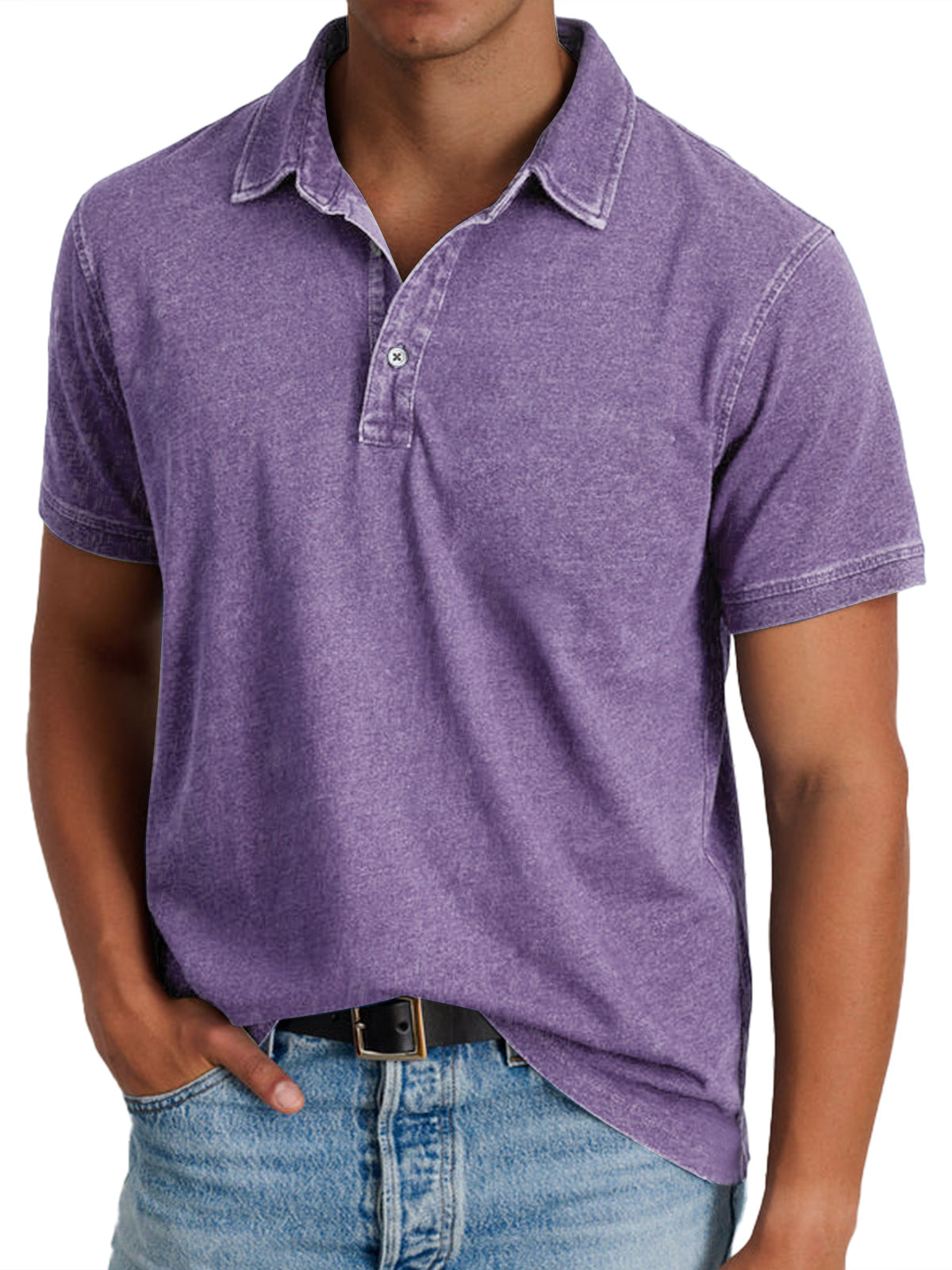 Isidro | Camisa Polo De Manga Corta