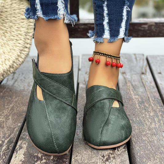 Tandara | Bailarinas Con Diseño De Tiras Cruzadas Y Aberturas