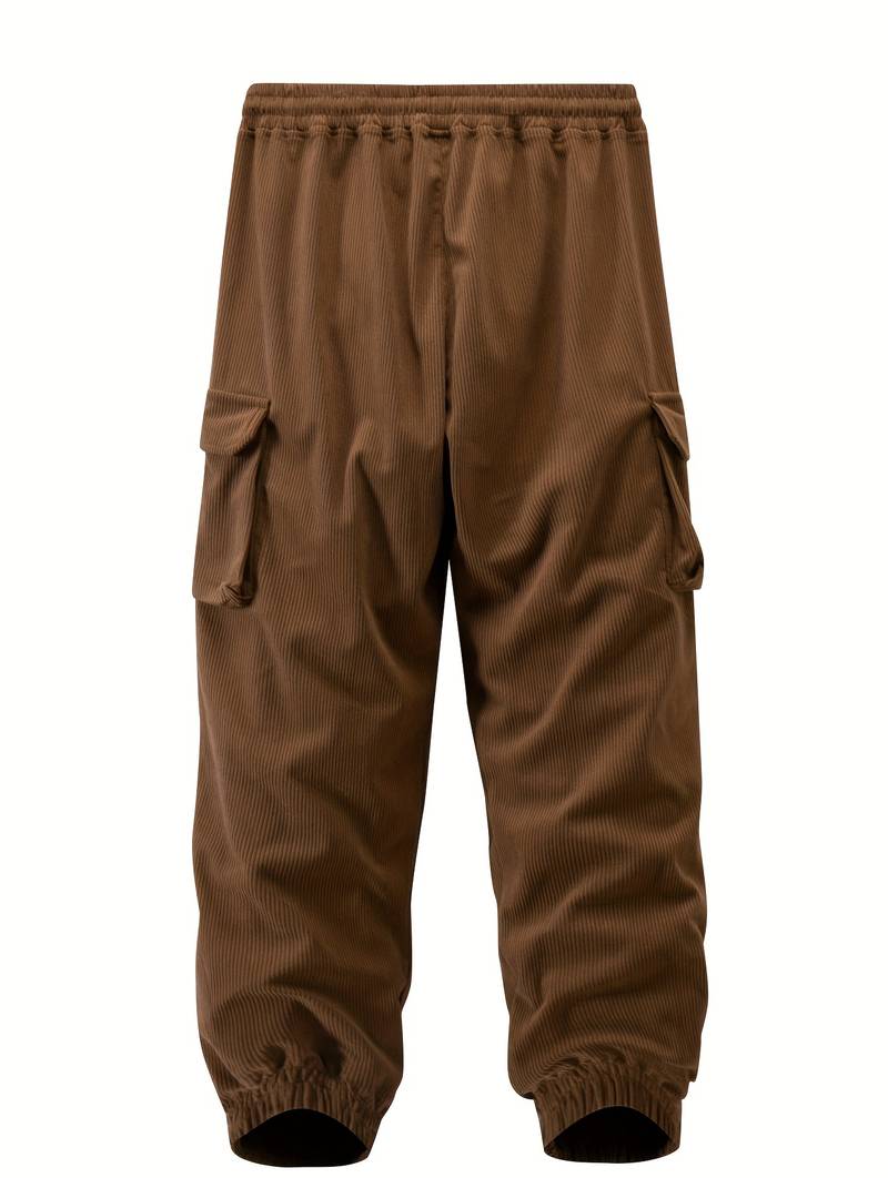 Baruch | Pantalones Cargo Con Cordón en la Cintura y Bolsillos