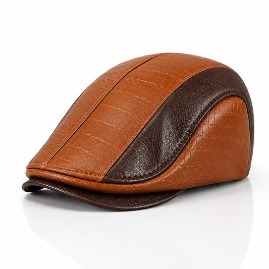 Crowncraft | Gorra Plana Con Diseño De Paneles Bicolor Y Textura