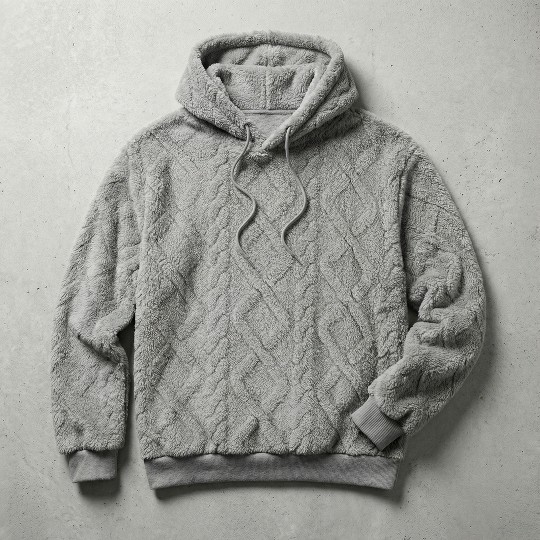 Lawrence | Sudadera con Capucha y Patrón Texturizado
