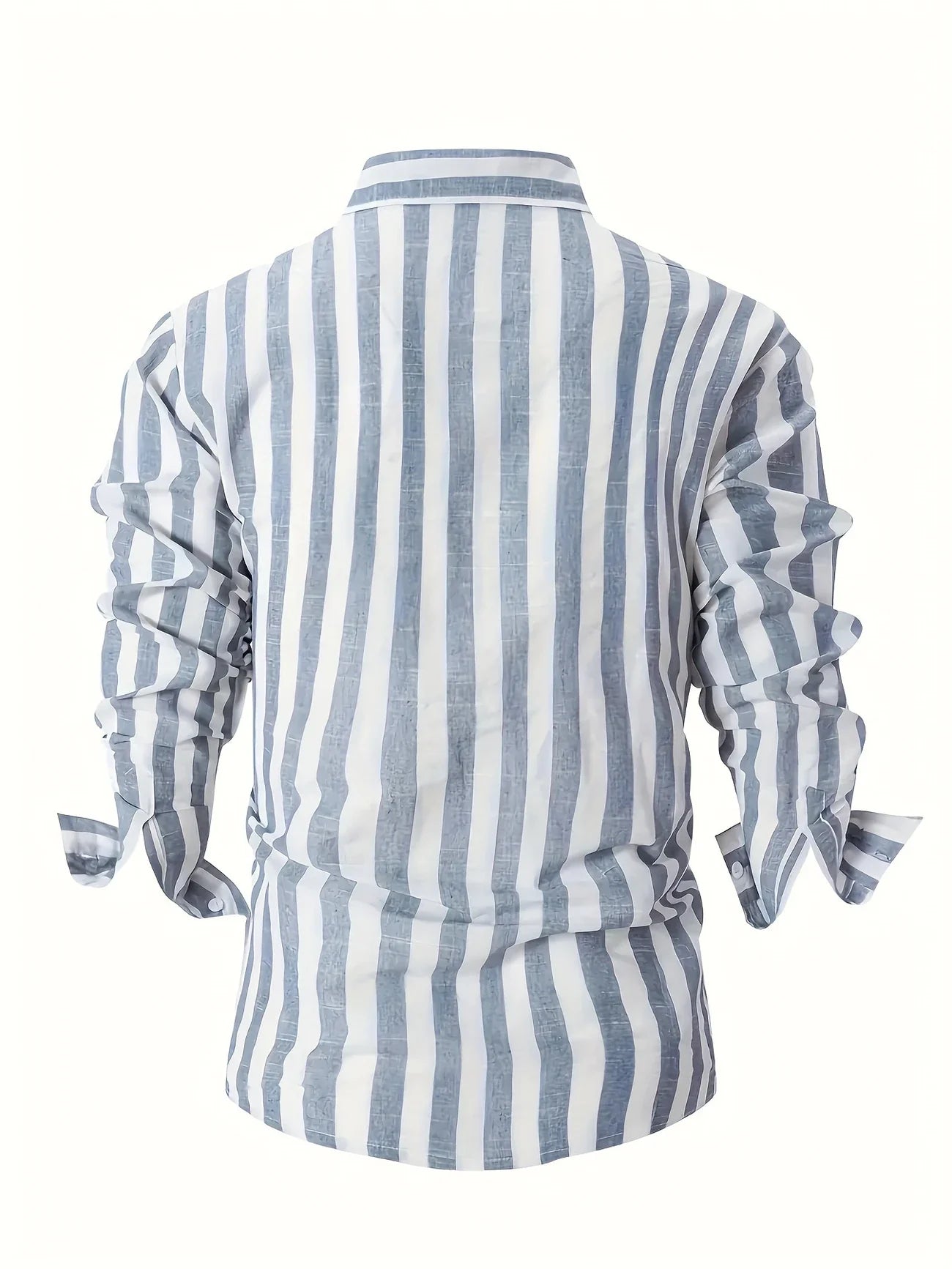 George | Camisa Manga Larga Rayas Verticales