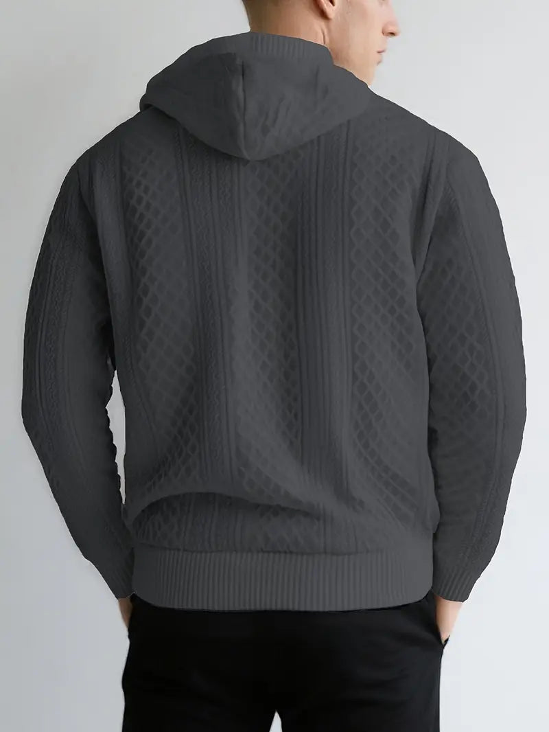 Karah | Jersey De Punto Con Textura Y Capucha