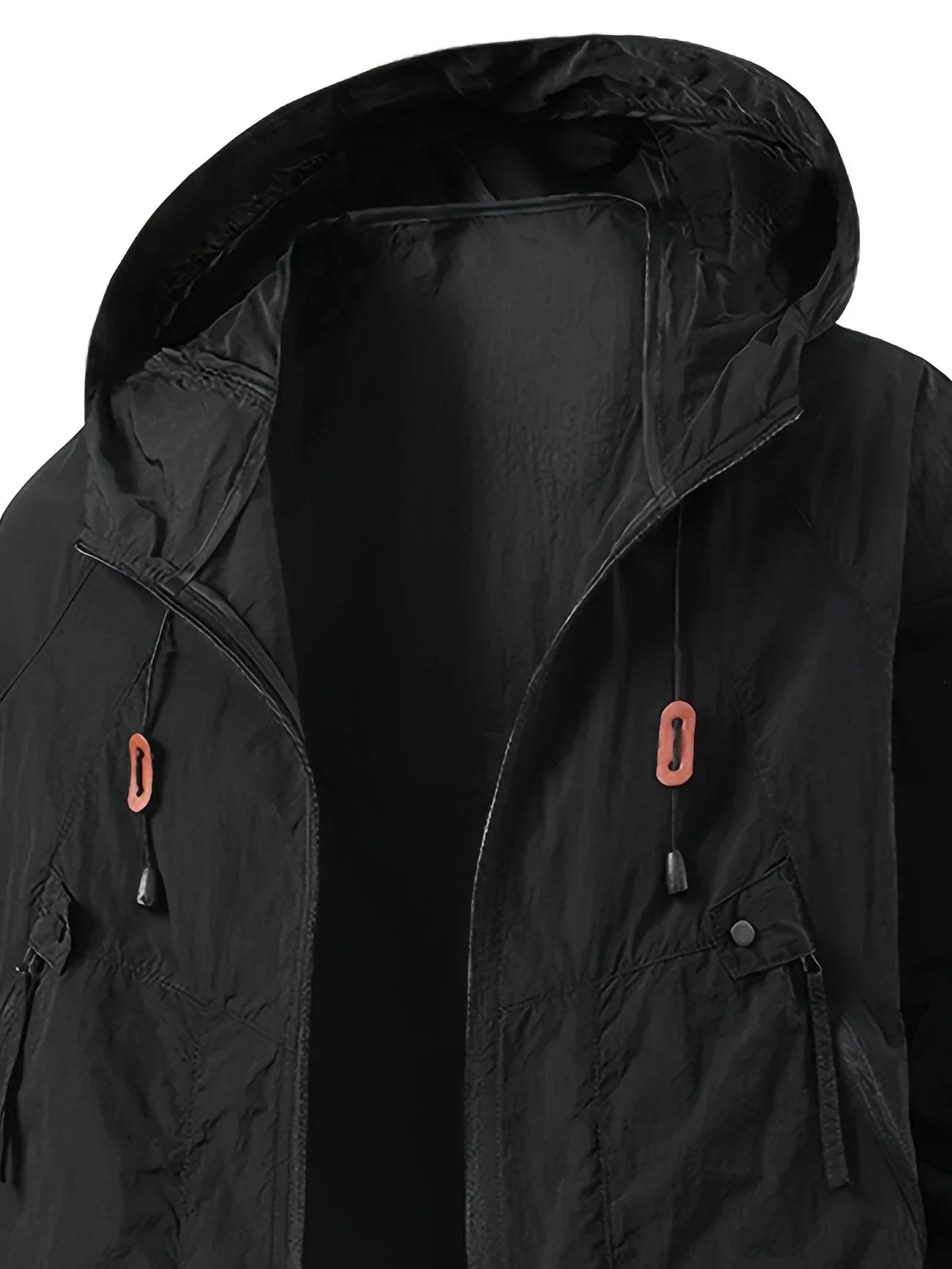 Vrenda | Chaqueta Ligera Con Capucha Y Cremallera Frontal