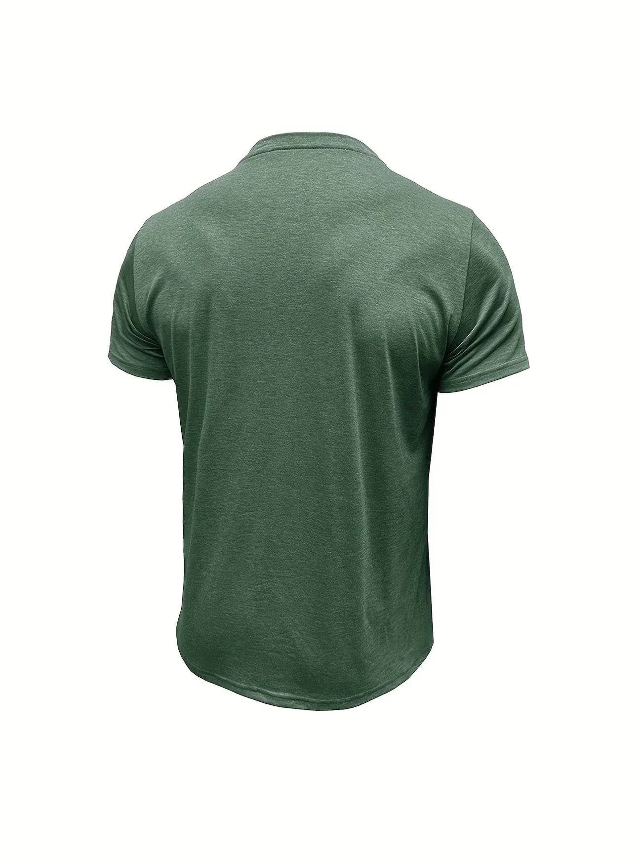 Saxon | Camiseta Henley de Manga Corta con Bolsillo