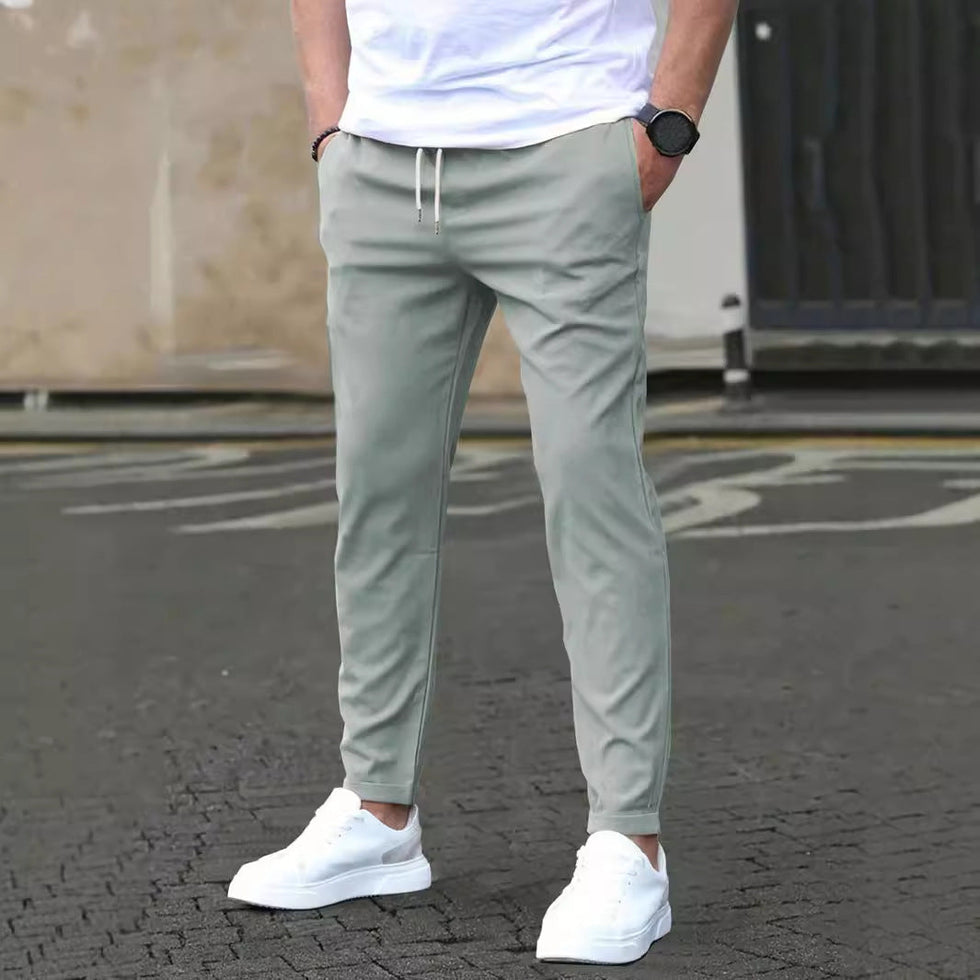 Jarkin | Pantalones Rectos con Cintura Ajustable