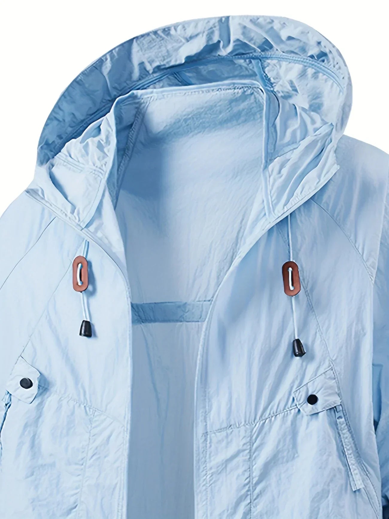 Vrenda | Chaqueta Ligera Con Capucha Y Cremallera Frontal