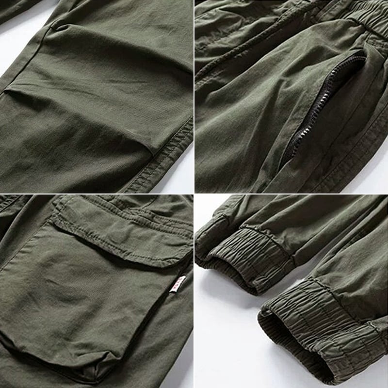 Guntram – Jogger Cargo Ajustado Con Cordón