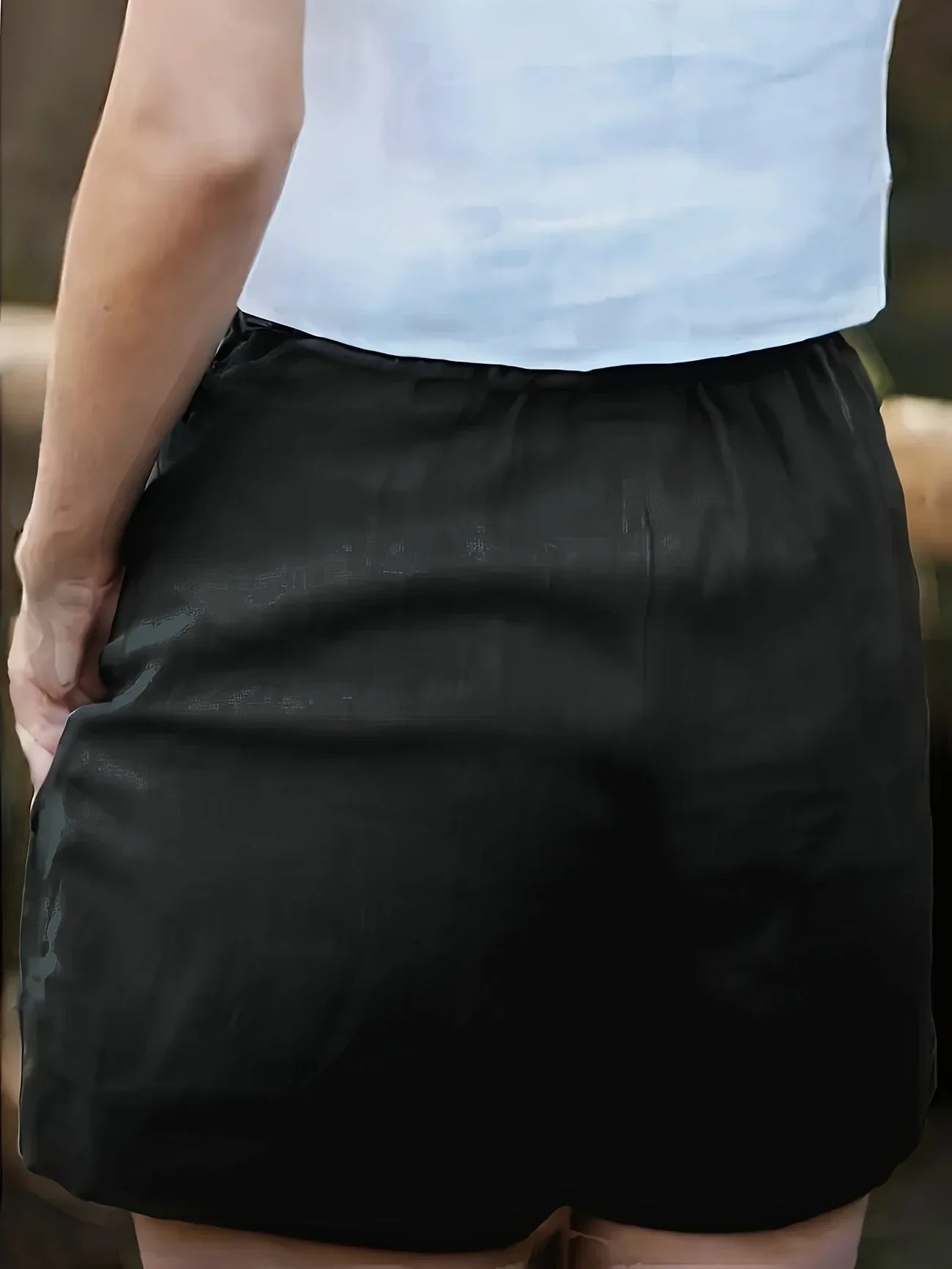 Niamh | Pantalones Cortos de Verano Informales Con Cordón y Bolsillos