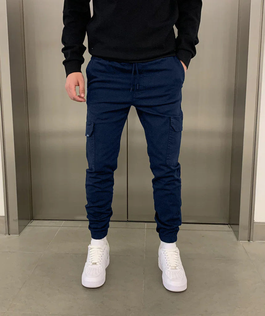Marko - Pantalones Jogger Cargo de Corte Ajustado Con Cordón