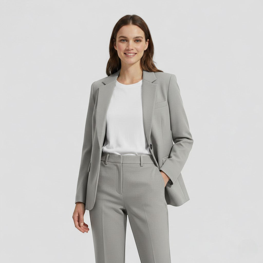 Sunniva | Conjunto de Blazer y Pantalones Ajustados