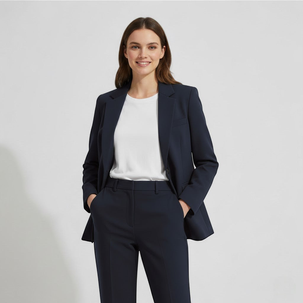 Sunniva | Conjunto de Blazer y Pantalones Ajustados