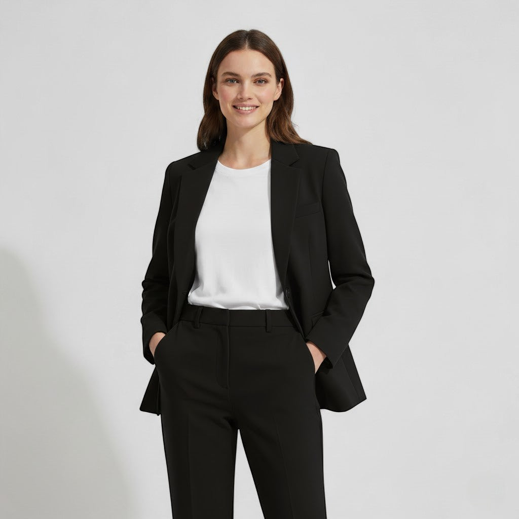 Sunniva | Conjunto de Blazer y Pantalones Ajustados