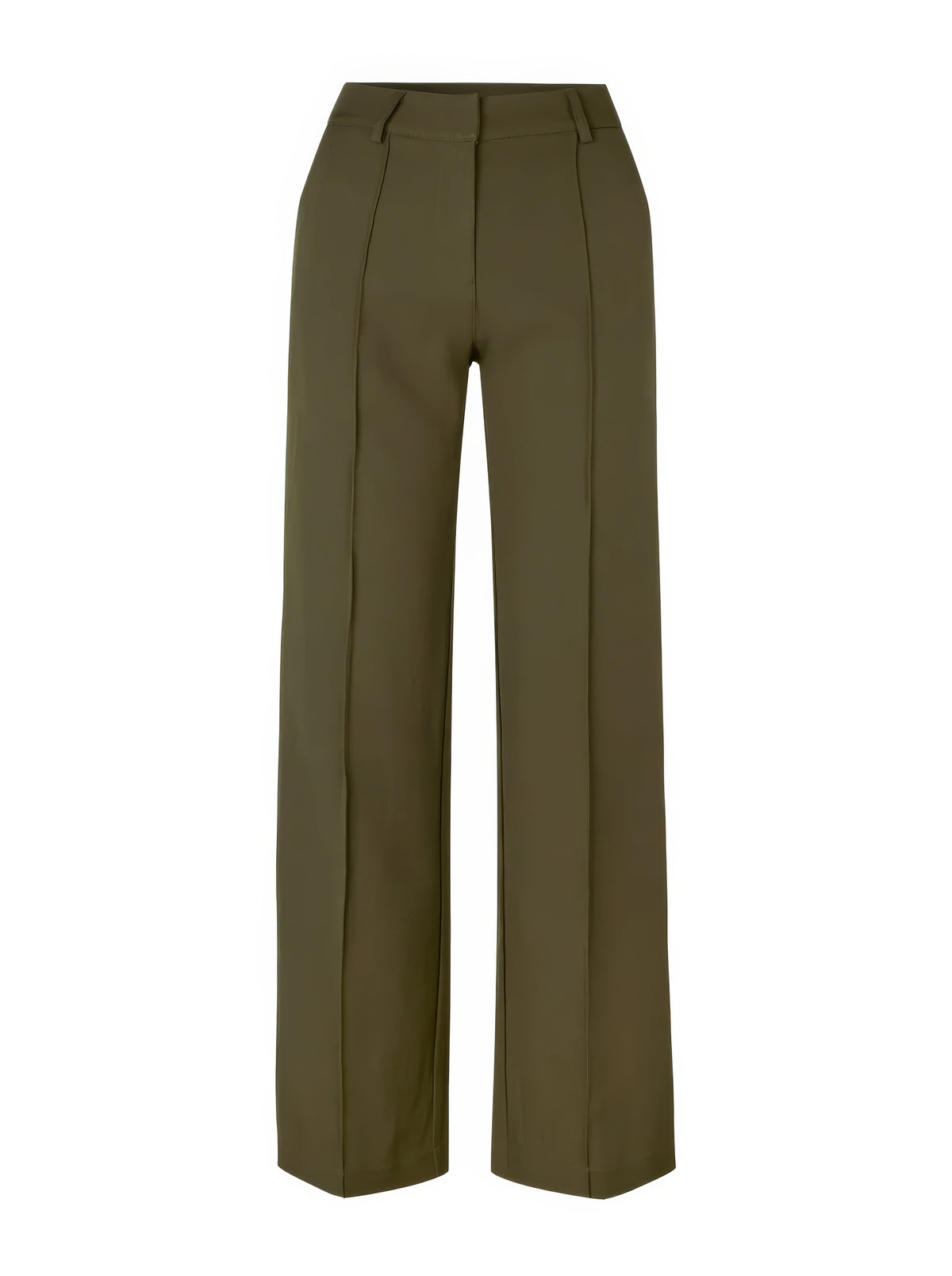 Lumazone | Pantalones de Pierna Recta de Cintura Alta