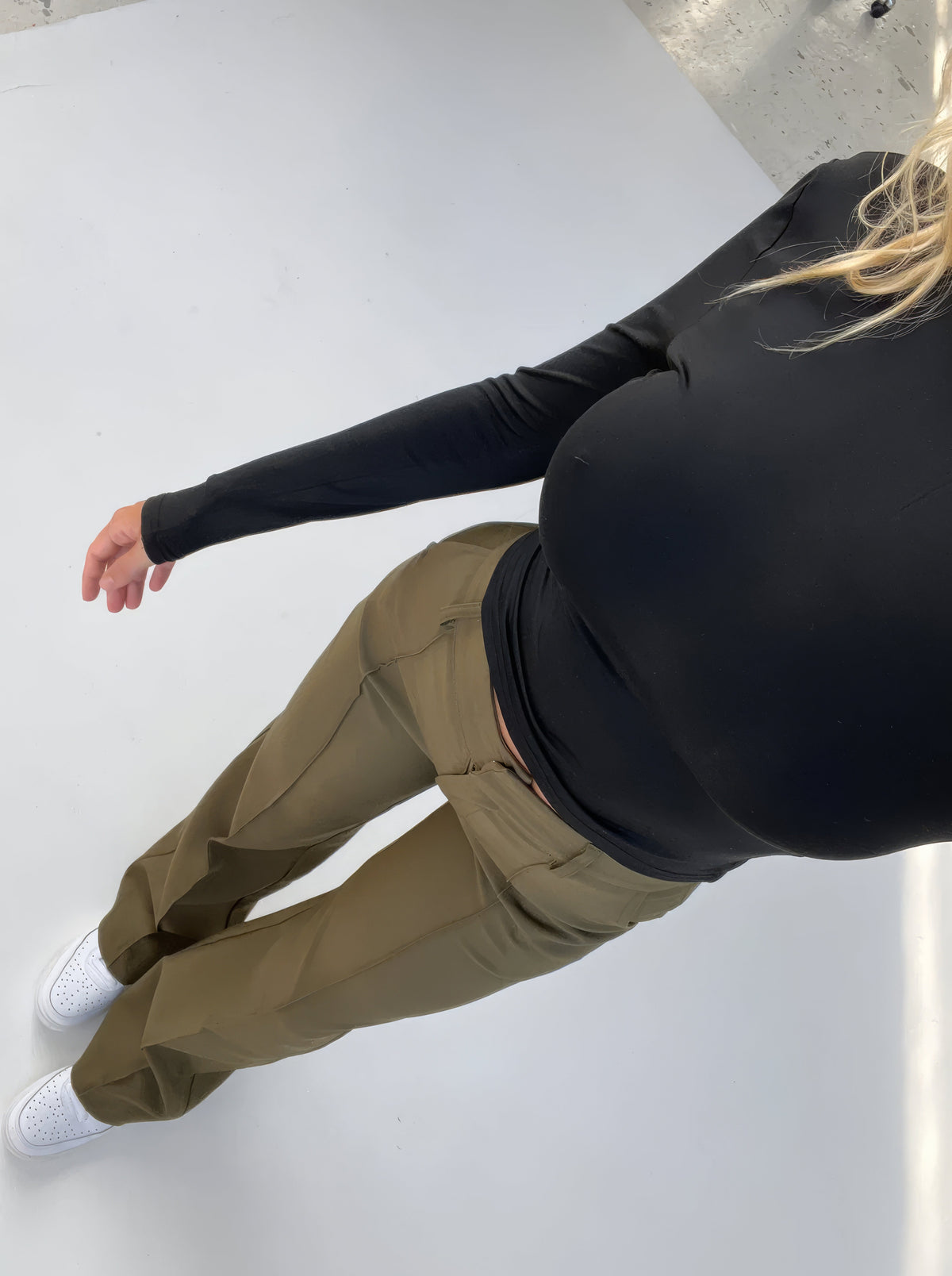 Lumazone | Pantalones de Pierna Recta de Cintura Alta