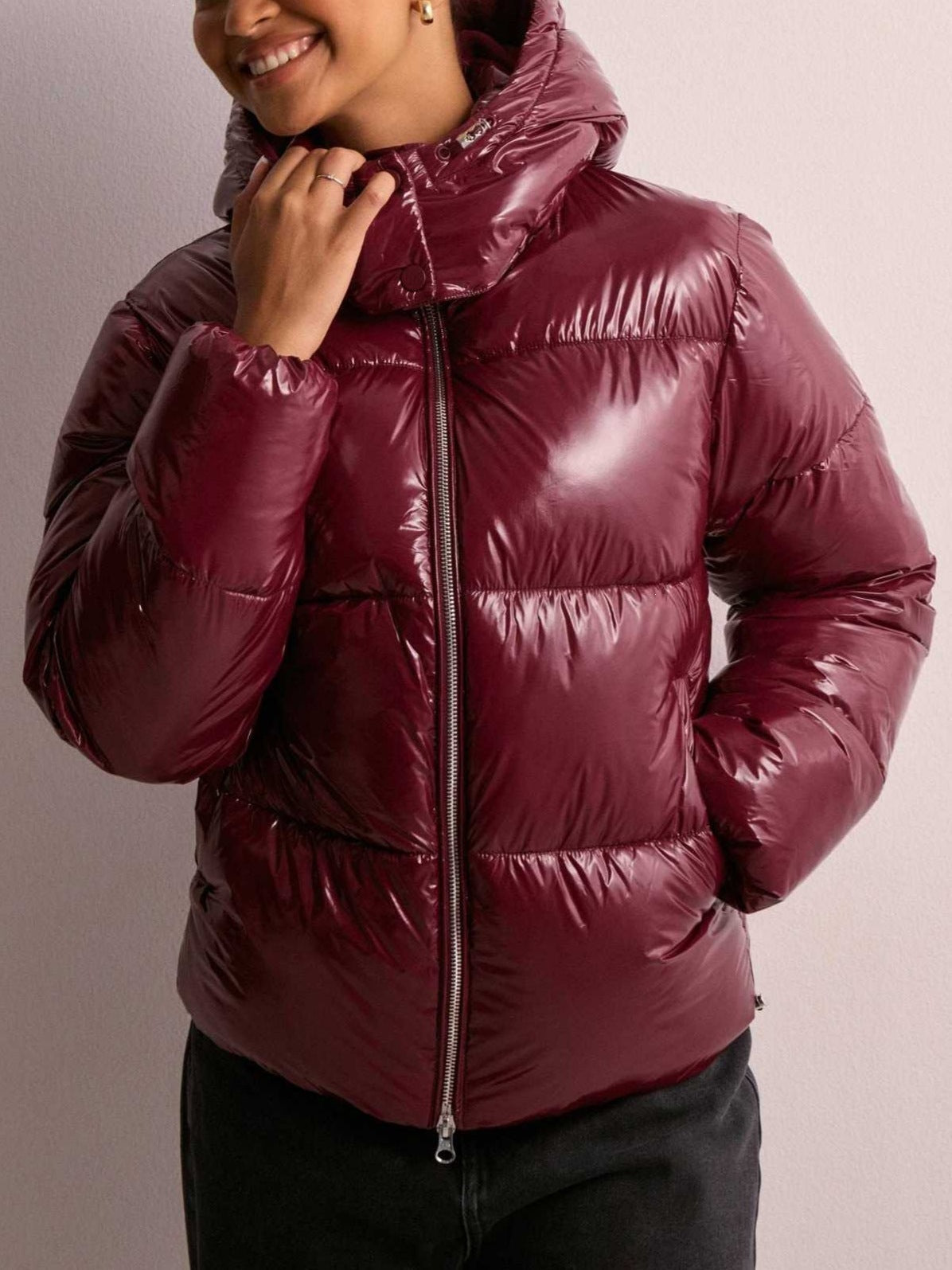 Fluxshift | Chaqueta acolchada con capucha y bolsillos