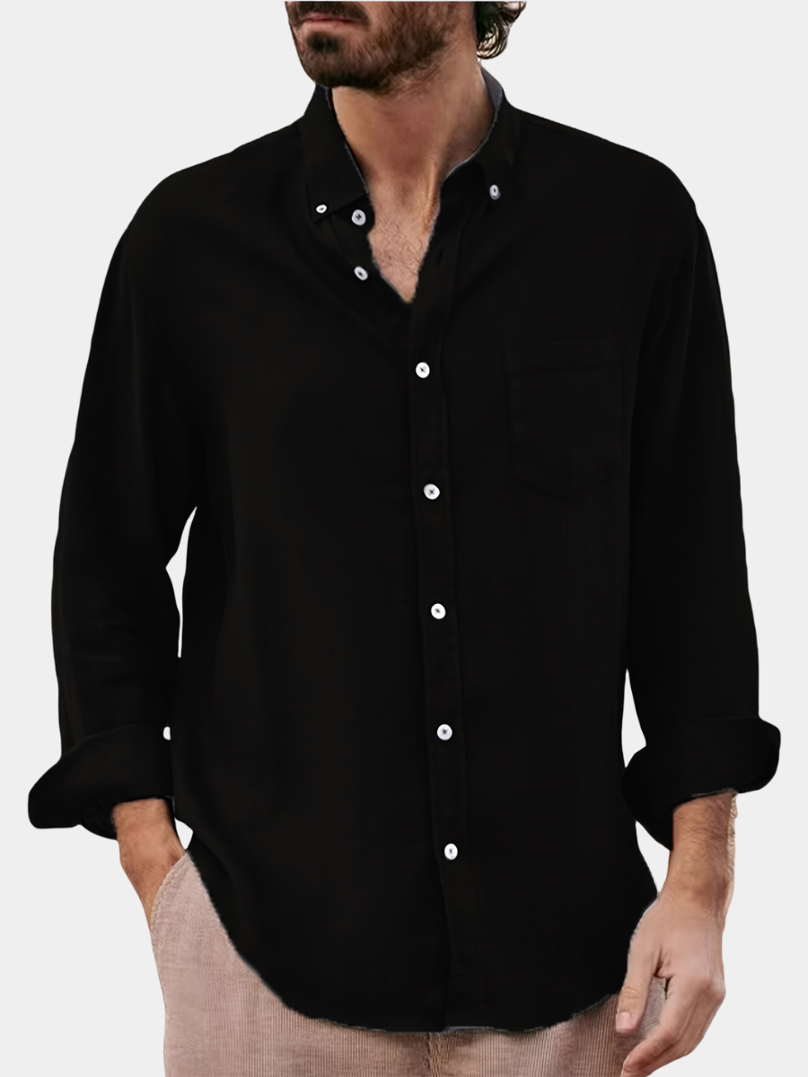 Deshawn | Camisa de Manga Larga con Botones