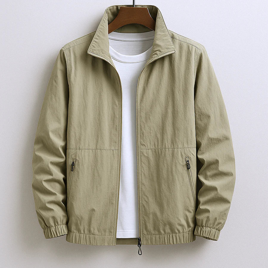 Jeffar | Chaqueta Ligera con Cremallera Frontal
