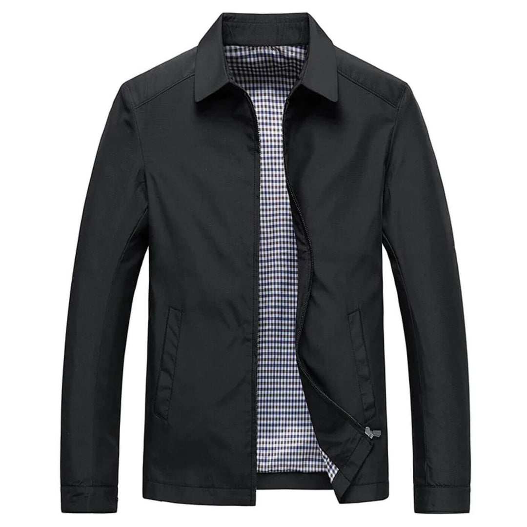 Higinio | Chaqueta De Cuello Alto, Manga Larga Y Cremallera Frontal
