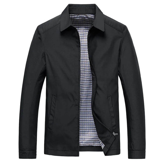 Higinio | Chaqueta De Cuello Alto, Manga Larga Y Cremallera Frontal